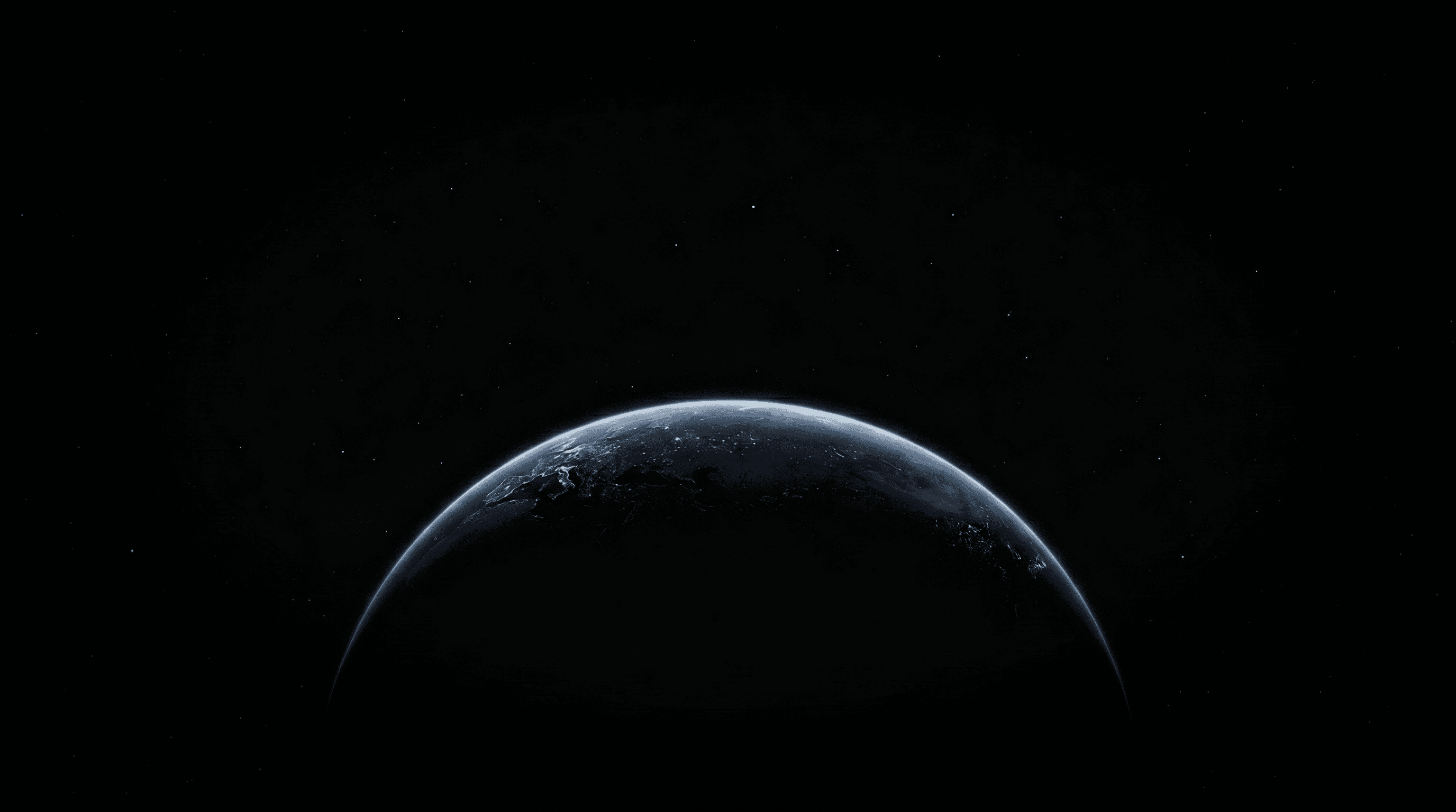 Futuristic planet background